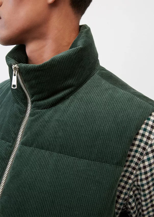 Вельветовый жилет с пуховым утеплителем Marc o'Polo - фото 4