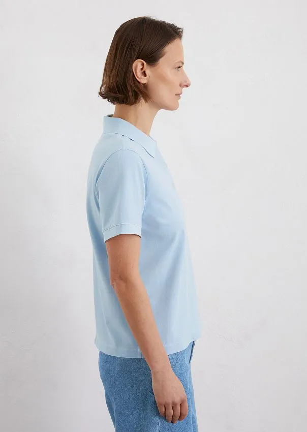 Поло из смесового хлопка Marc o'Polo - фото 5