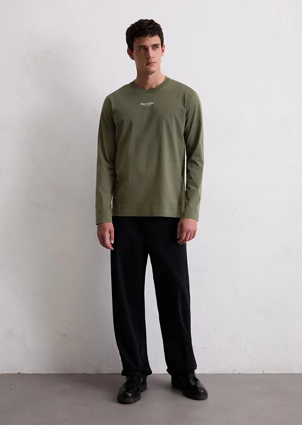 Лонгслив из органического хлопка Marc o'Polo - фото 3
