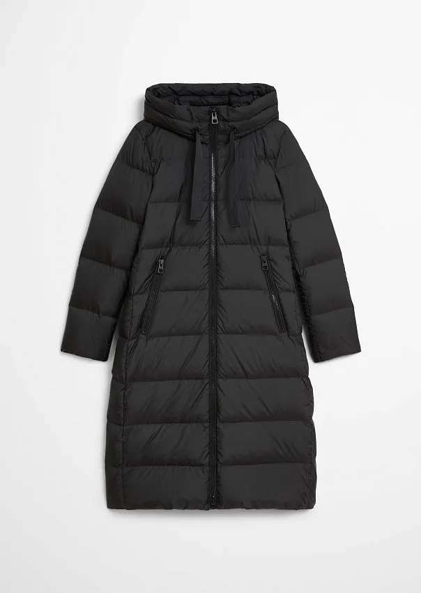 Пуховик с фиксированным капюшоном Marc o'Polo - фото 6