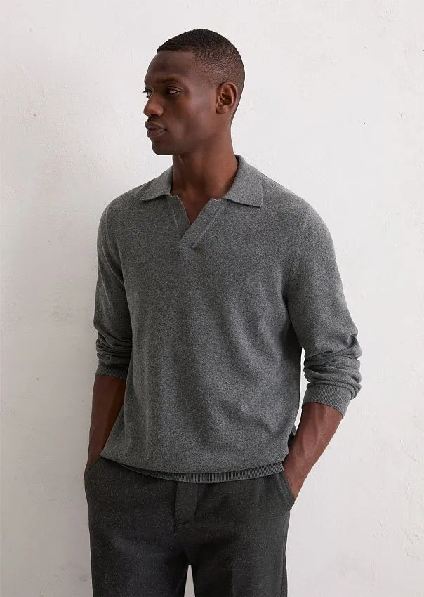 Поло с длинными рукавами Marc o'Polo - фото 1