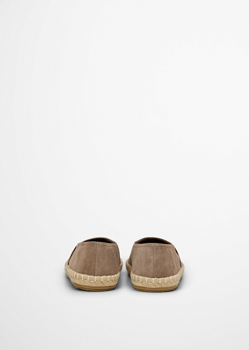 Эспадрильи из натуральной замши