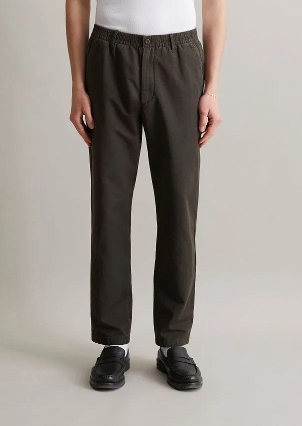 Брюки из органического хлопка и льна Marc o'Polo - фото 3