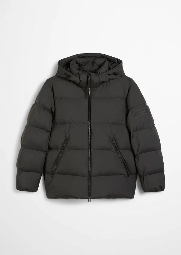 Стеганый пуховик со съемным капюшоном Marc o'Polo - фото 6