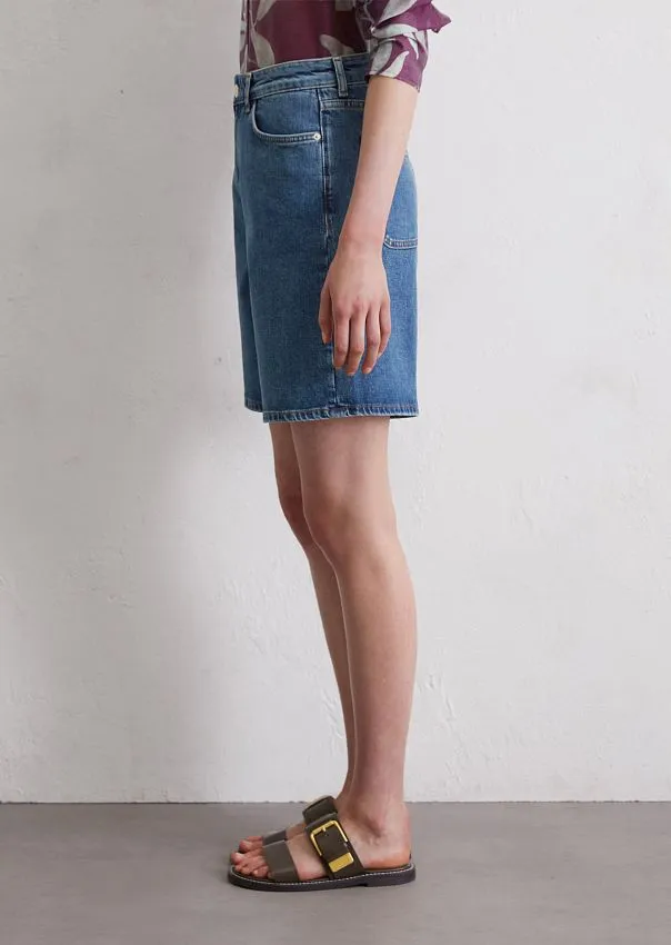 Джинсовые шорты JONNDA из органического хлопка и вискозы  Marc o'Polo - фото 5