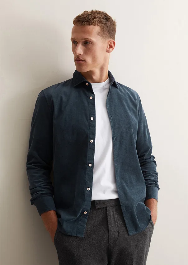 Вельветовая рубашка из органического хлопка
