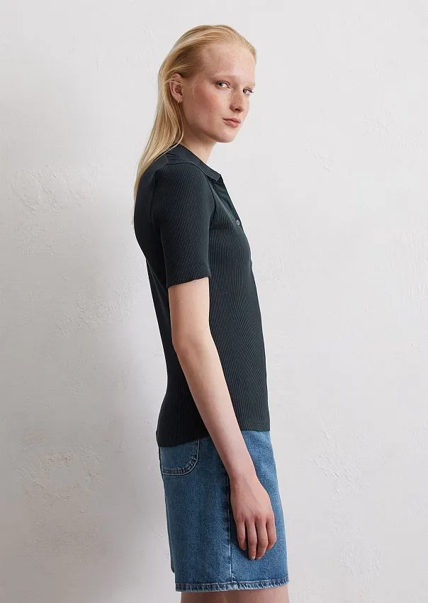 Поло из смесового хлопка Marc o'Polo - фото 5