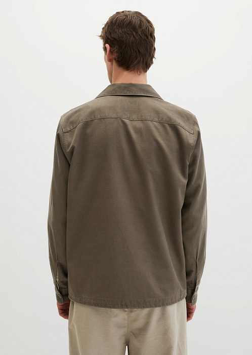 Рубашка верхняя из лиоцелла, льна и хлопка
