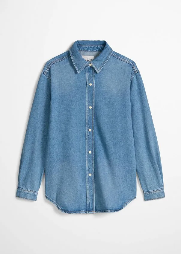 Рубашка из денима Marc o'Polo - фото 1