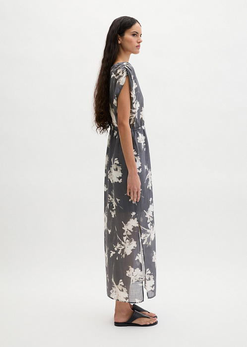 Платье из рами