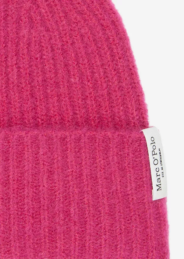 Шапка бини из мягкой шерсти альпака Marc o'Polo - фото 2