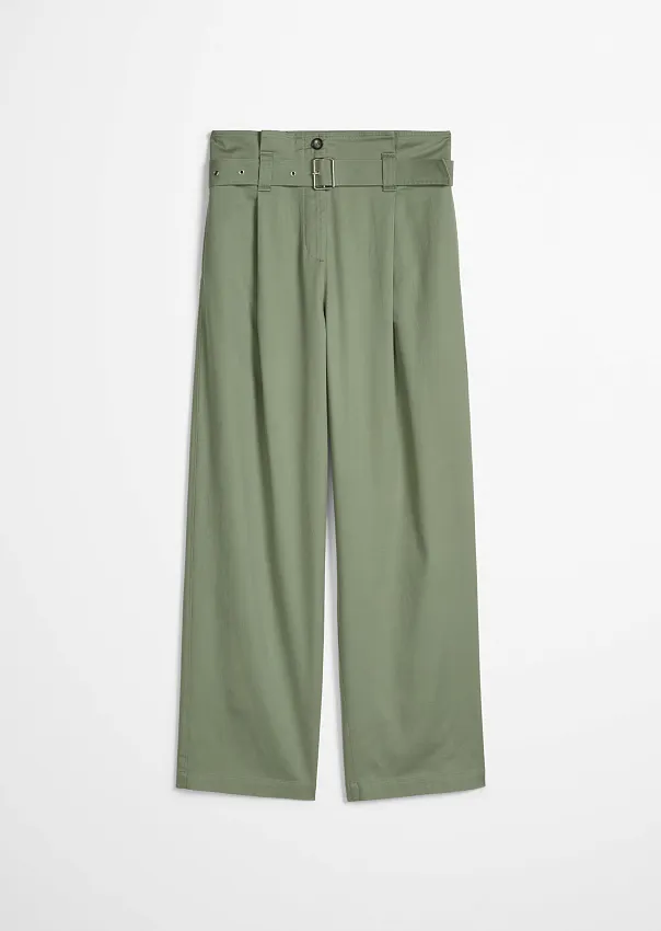 Брюки из органического хлопка и лиоцелла 