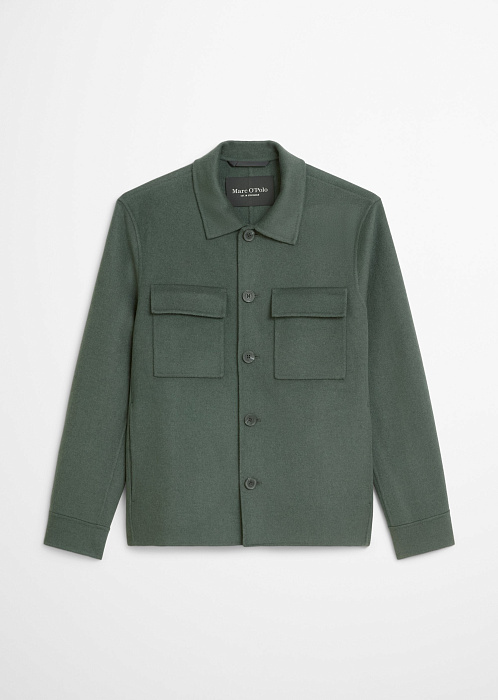 Рубашка верхняя из смесовой шерсти