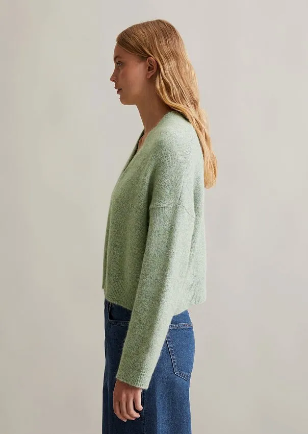 Кардиган из органического хлопка и шерсти альпаки Marc o'Polo - фото 5