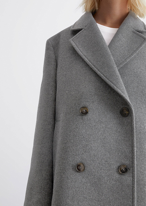 Пальто из смесовой шерсти