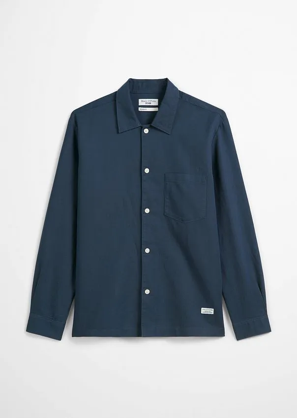 Рубашка изо льна и органического хлопка Marc o'Polo - фото 6