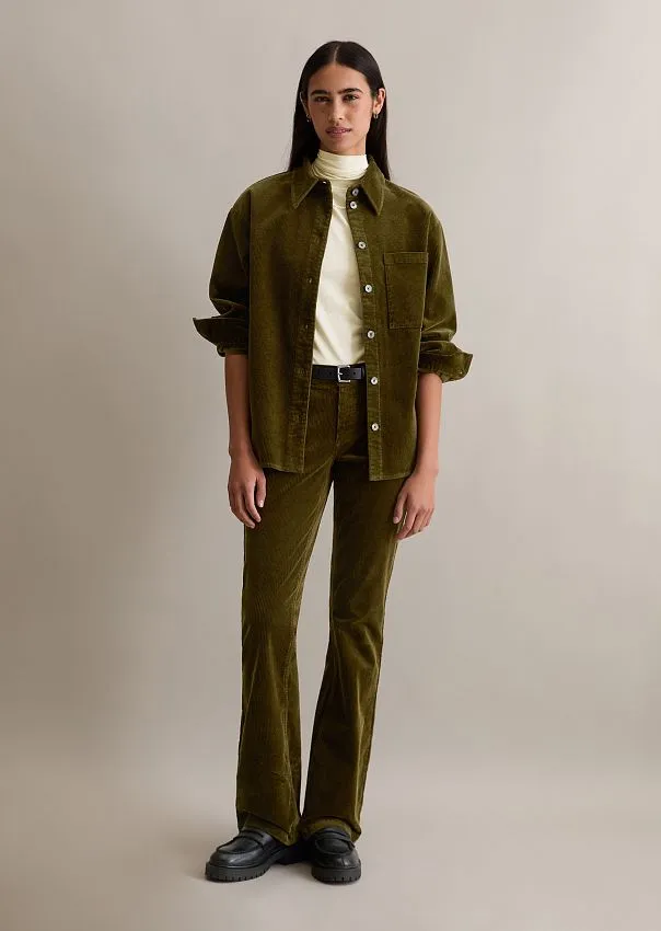 Рубашка из вельвета 
 Marc o'Polo - фото 3