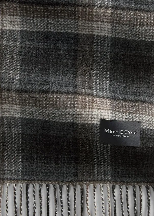 Двусторонний шерстяной шарф Marc o'Polo - фото 2