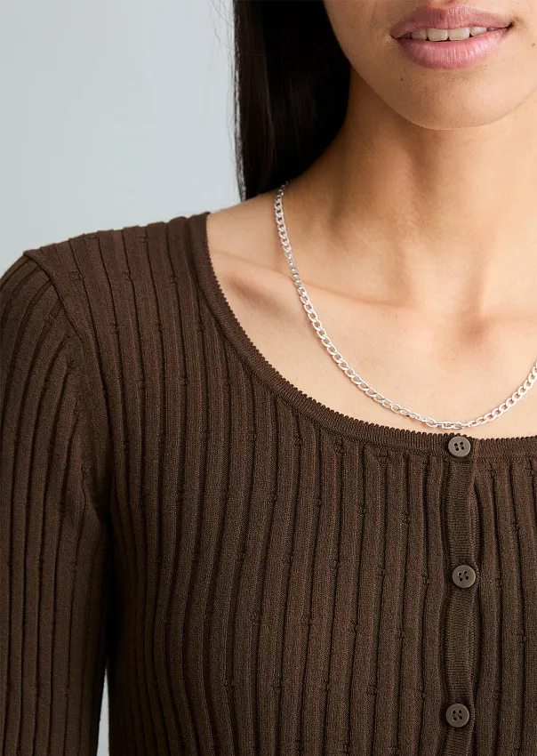 Кардиган из смесовой вискозы