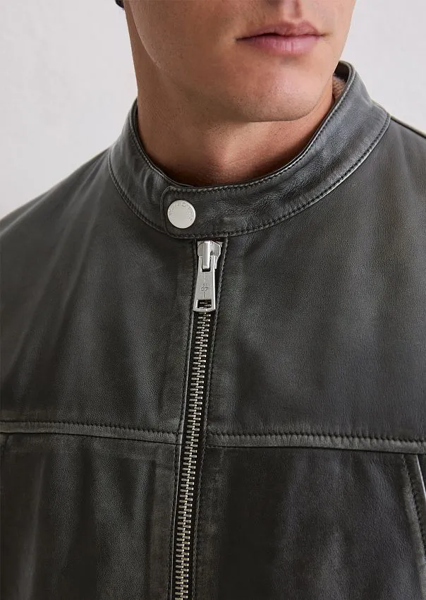 Куртка из натуральной кожи Marc o'Polo - фото 4