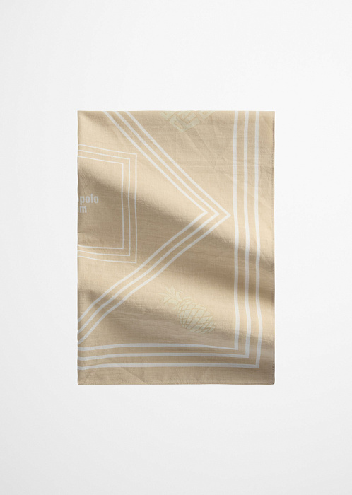 бежевый/белый