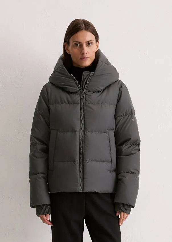 Пуховик с фиксированным капюшоном Marc o'Polo - фото 3