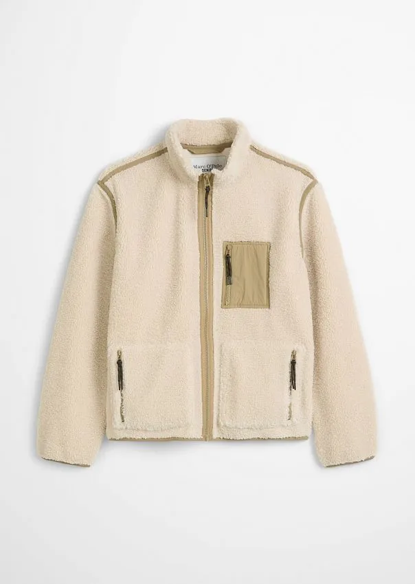 Плюшевая куртка с воротником-стойкой Marc o'Polo - фото 6