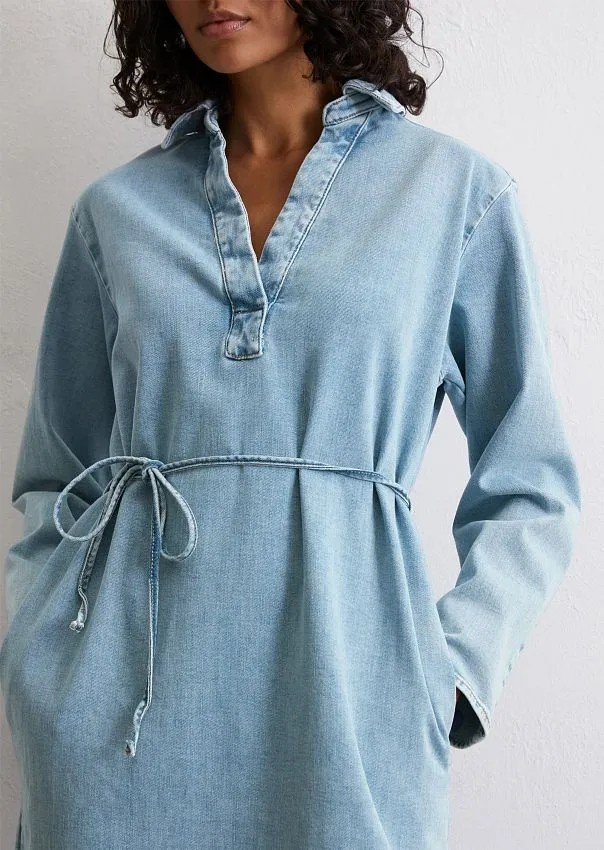 Джинсовое платье из смесового хлопка Marc o'Polo - фото 4