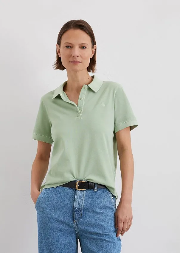 Поло из смесового хлопка Marc o'Polo - фото 3