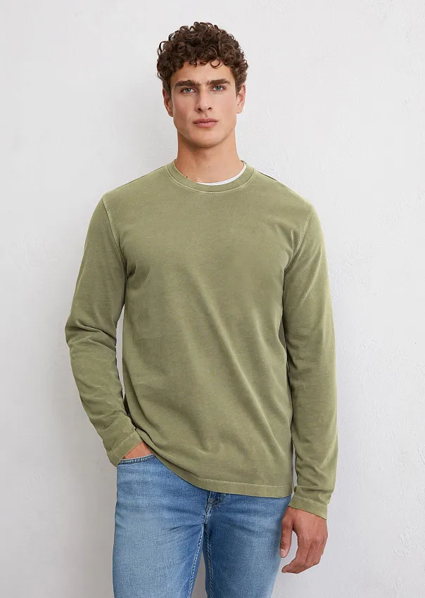 Лонгслив из органического хлопка Marc o'Polo - фото 1