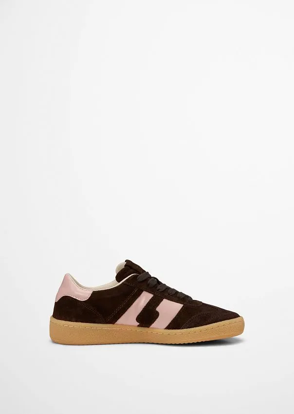 Кеды из натуральной замши