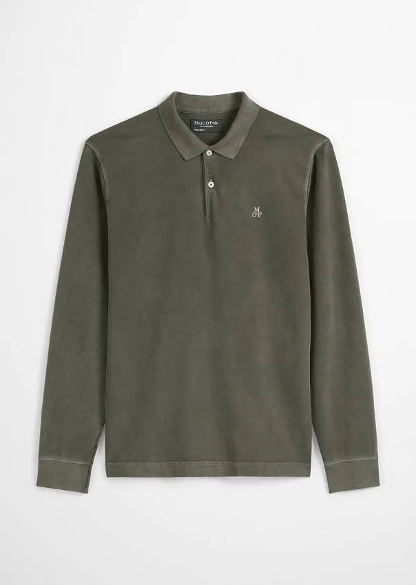 Поло с длинными рукавами Marc o'Polo - фото 6