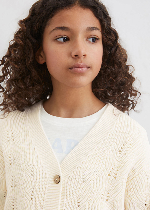 Кардиган из органического хлопка