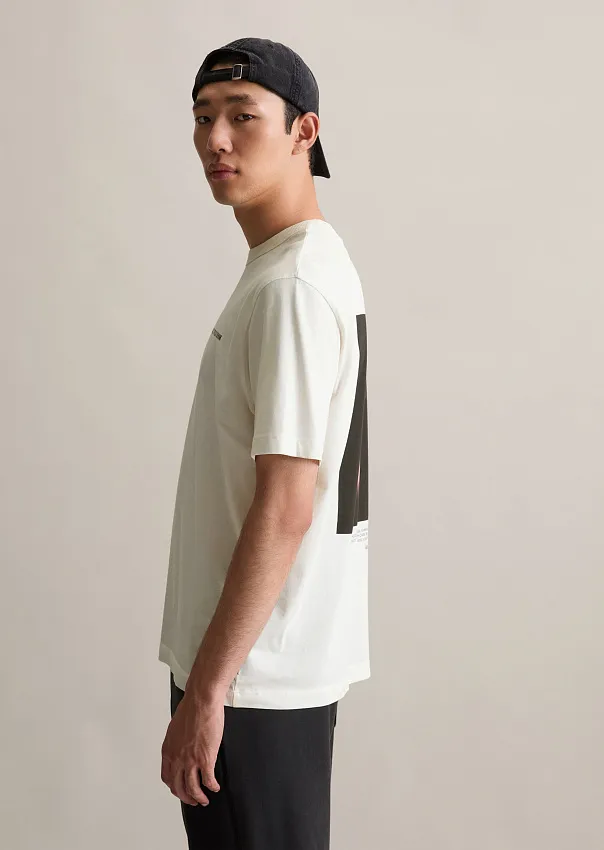 Футболка с крупным принтом из органического хлопка Marc o'Polo - фото 5