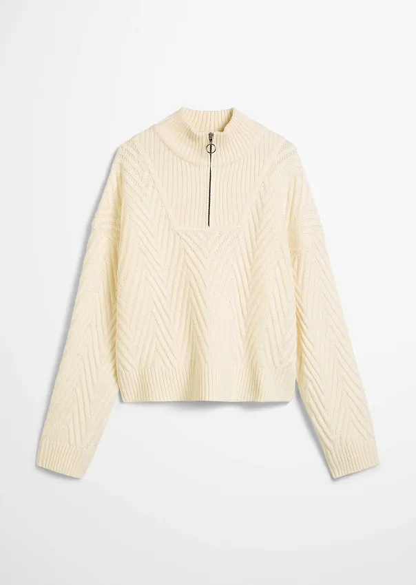 Джемпер с высоким воротом из смесовой шерсти Marc o'Polo - фото 6