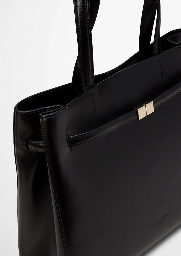 Сумка-тоут из кожи наппа
