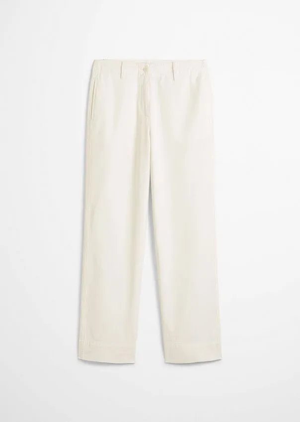 Брюки широкие LANDE из органического хлопка и льна Marc o'Polo - фото 6