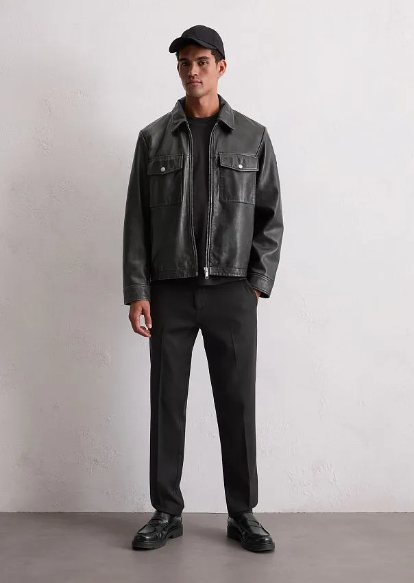 Куртка из натуральной кожи Marc o'Polo - фото 3