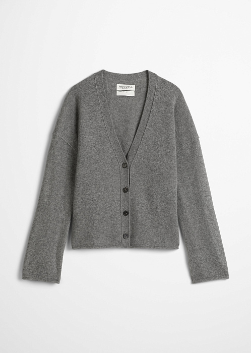 Кардиган из пушистой шерсти
