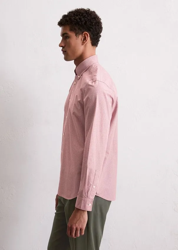 Рубашка в клетку из органического хлопка Marc o'Polo - фото 5