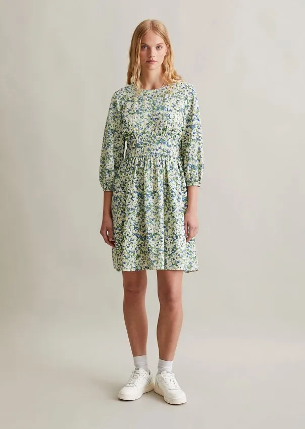 Платье из вискозы и органического хлопка Marc o'Polo - фото 3