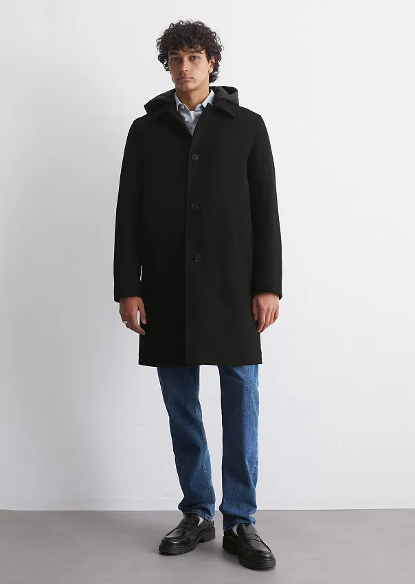 Пальто из смесовой шерсти