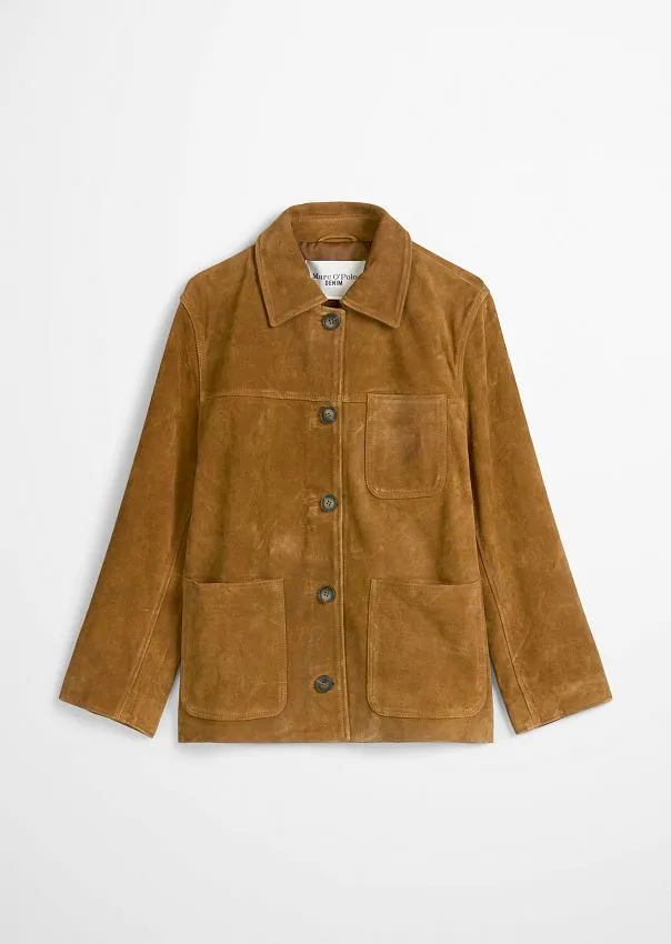 Куртка из натуральной замши Marc o'Polo - фото 6