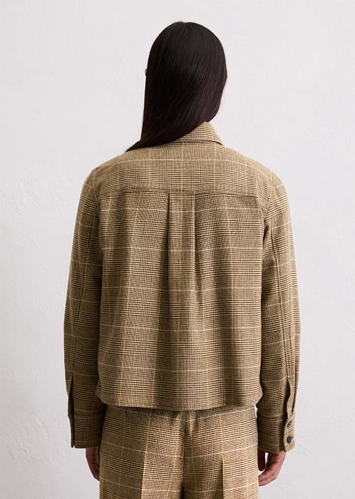 Рубашка верхняя из смесовой шерсти