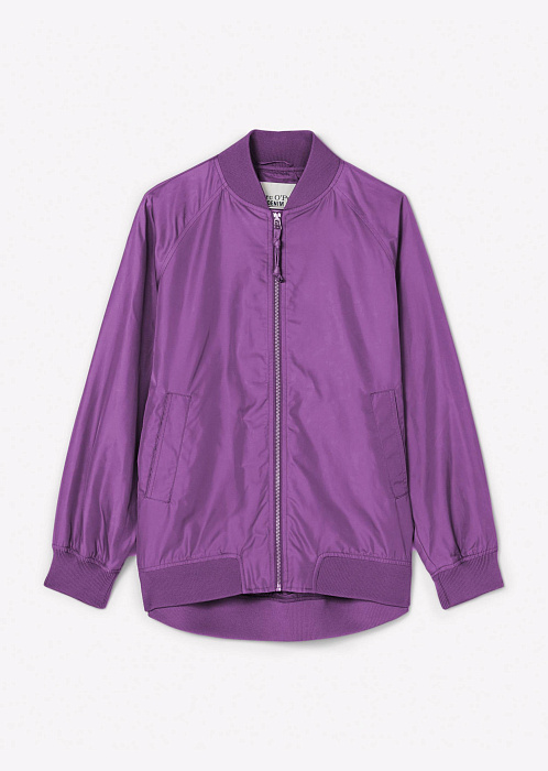 Бомбер из переработанного материала