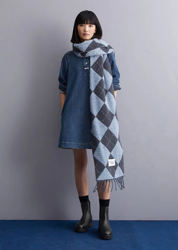 Джинсовое платье из органического хлопка