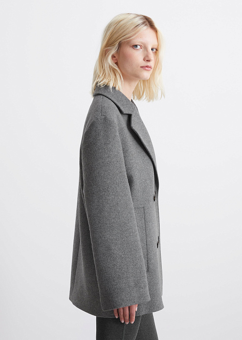 Пальто из смесовой шерсти