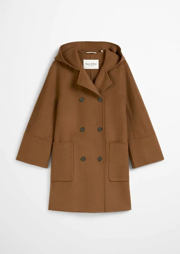 Пальто из переработанной шерсти с технологией Double-Face Marc o'Polo - фото 6