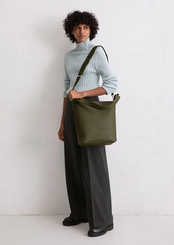 Сумка хобо из экокожи Marc o'Polo - фото 3