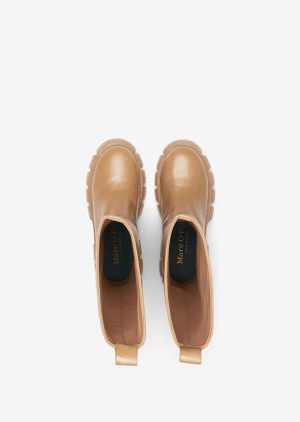 Сапоги из выделанной телячьей кожи Marc o'Polo - фото 4